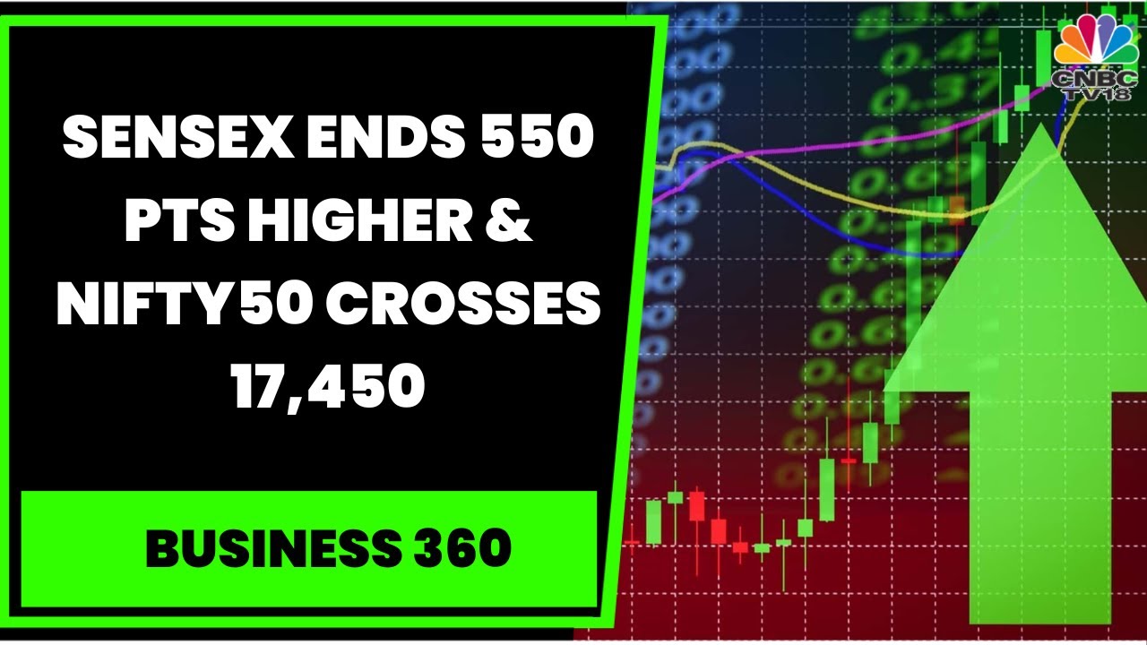 Bulls Reclaim Lost Ground: Sensex Ends 550 Points Higher & Nifty50 Crosses 17,450 | Business 360