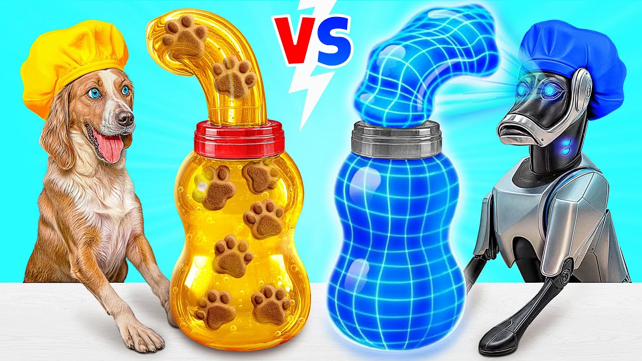 Ja vs Babcia &mdash; Kulinarne Wyzwanie | Robot Hond vs Hond od Multi DO Smile