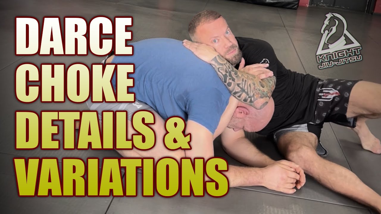 Подробности и вариации удушающего приёма Дарсе — приёмы в джиу-джитсу