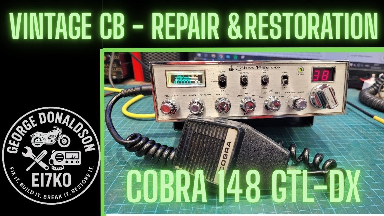 Cobra 148 GTL DX Mk1 | For Derek &ndash; Classic CB Still Going Strong