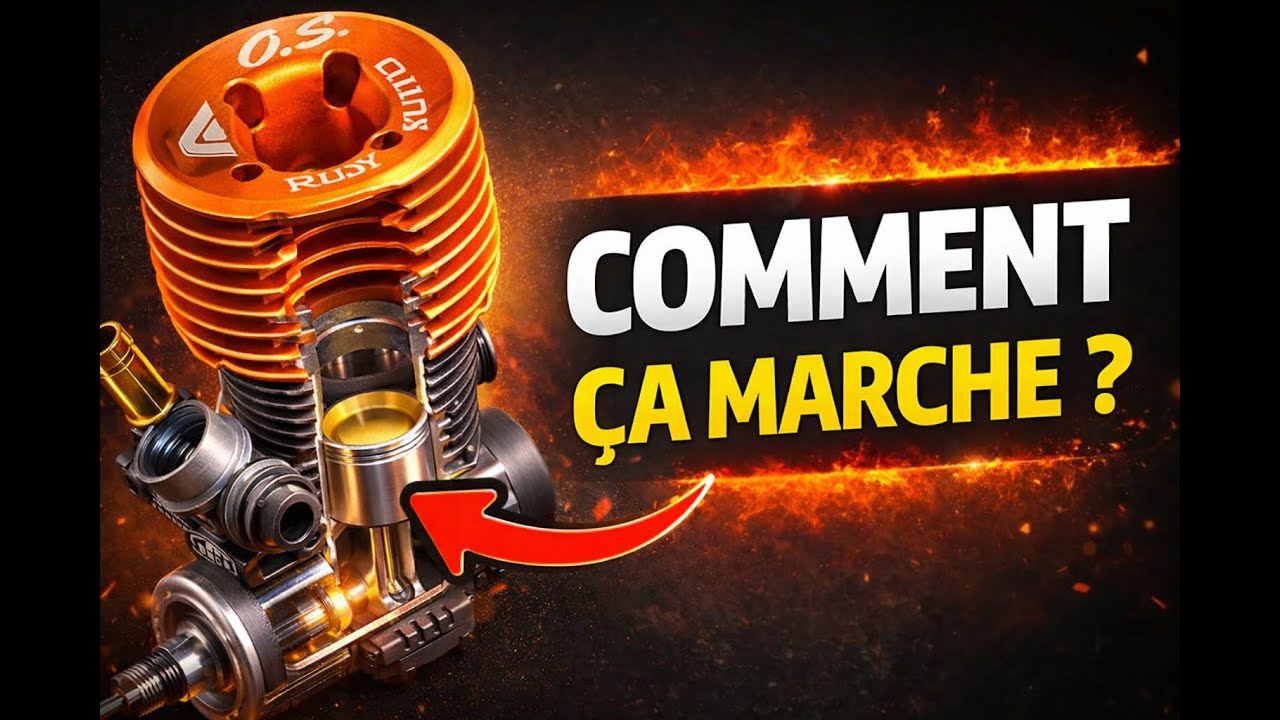 Moteur Nitro 3.5cc Buggy /Truggy Comment ça Marche (part1)