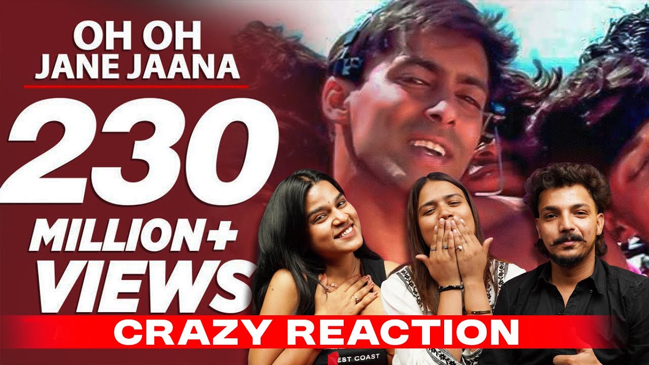 The Song That Defined an Era! | Oh Oh Jaane Jaana | Salman Khan | Reaction Videos