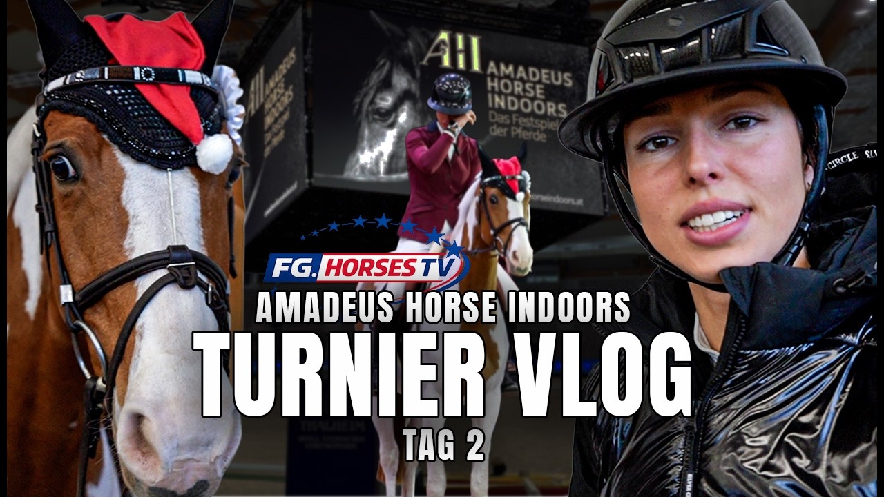 Ich war noch nie so nervös… und werde 2. beim Amadeus Horse Indoors 🏆