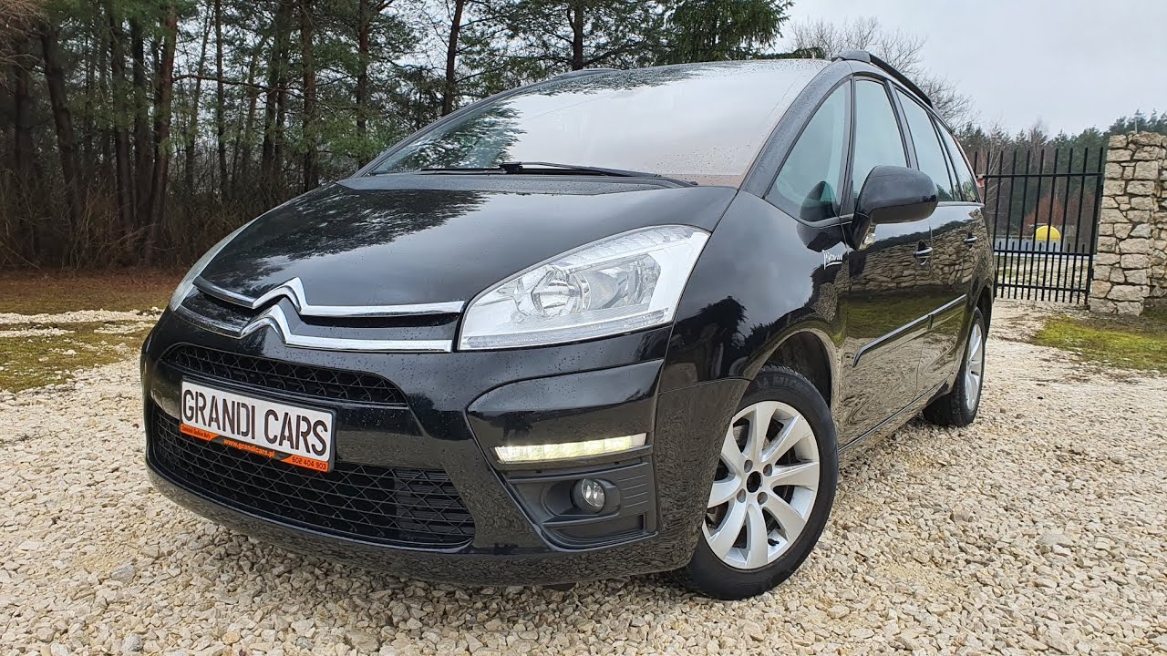 Citroen C4 Grand Picasso 2012 1.6 eHDI 112KM Prezentacja Samochodu
