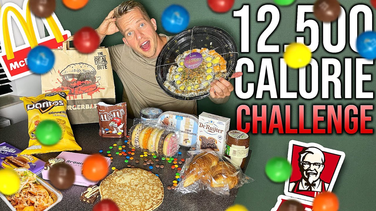 12.500 CALORIE CHALLENGE! #Cheatday