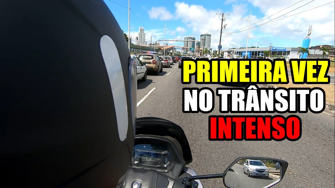 CONTINUAÇÃO ALUNA NO TRANSITO INTENSO INICIANTE