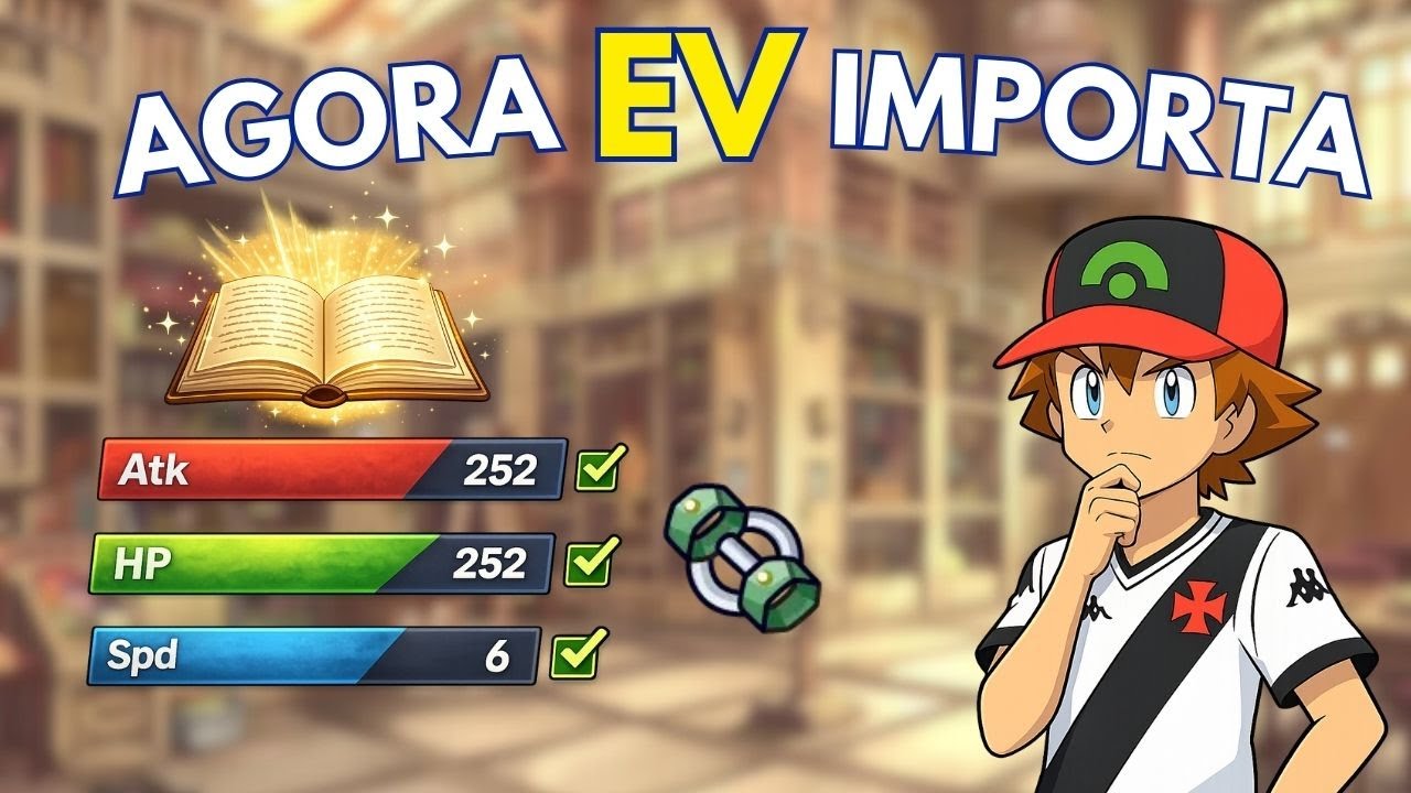 Manual de EVs pra PARAR DE SOFRER no PokeFallen (até a Sabrina)!