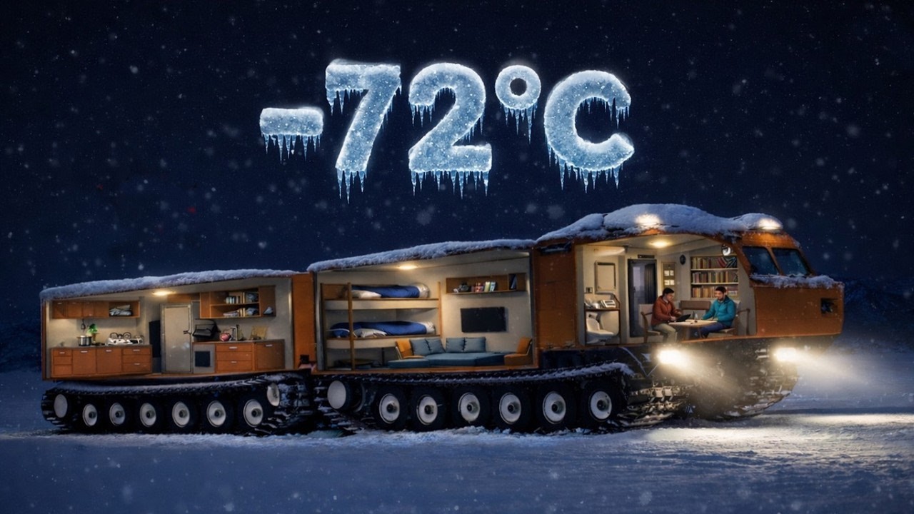 Antarktika'yı Fetheten 7 Arazi Aracı