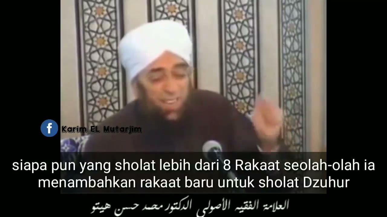Maulana Syaikh Hasan Hito Hafidzahullah      Karim El Mutarjim