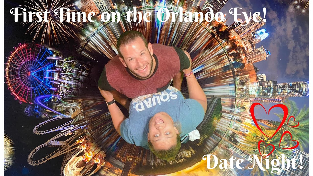 First time visit to Orlando Eye at Icon Park | Date Night Vlog w cookies, the Eye, and minigolf!