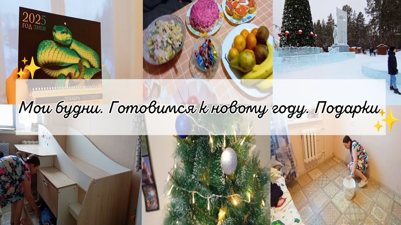 🌟МОИ БУДНИ. ГОТОВИМСЯ К НОВОМУ ГОДУ. ПОДАРКИ. ВСТРЕЧАЕМ НОВЫЙ 2025 ГОД🌟