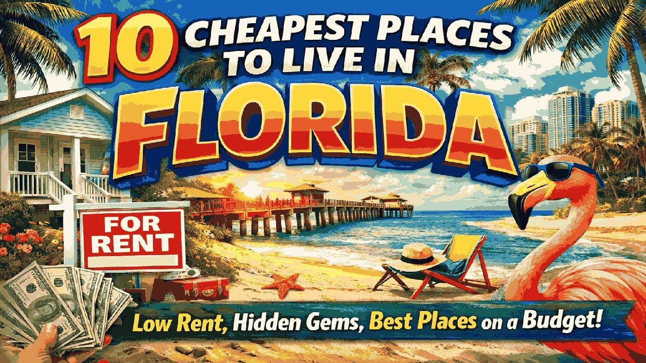 10 Cheapest Places to Live in Florida – Low Rent, Hidden Gems, Best Places on a Budget