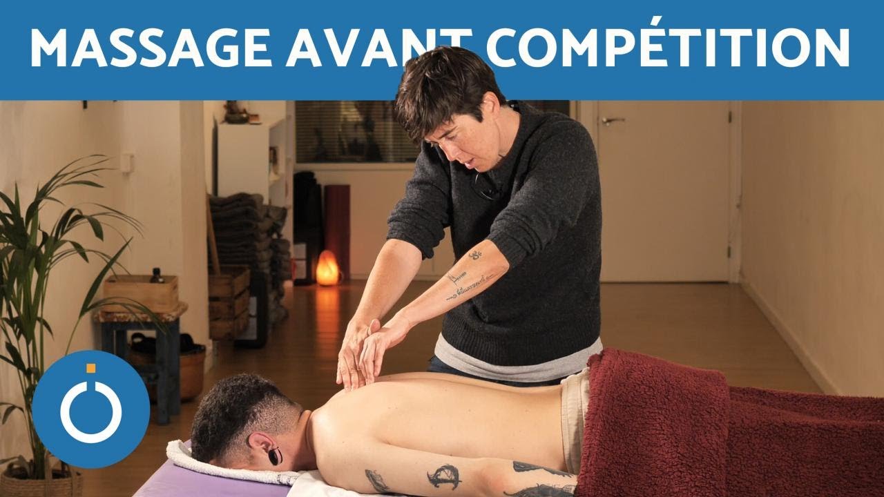 Massage sportif du DOS 💪 (PRÉ-COMPÉTITION)