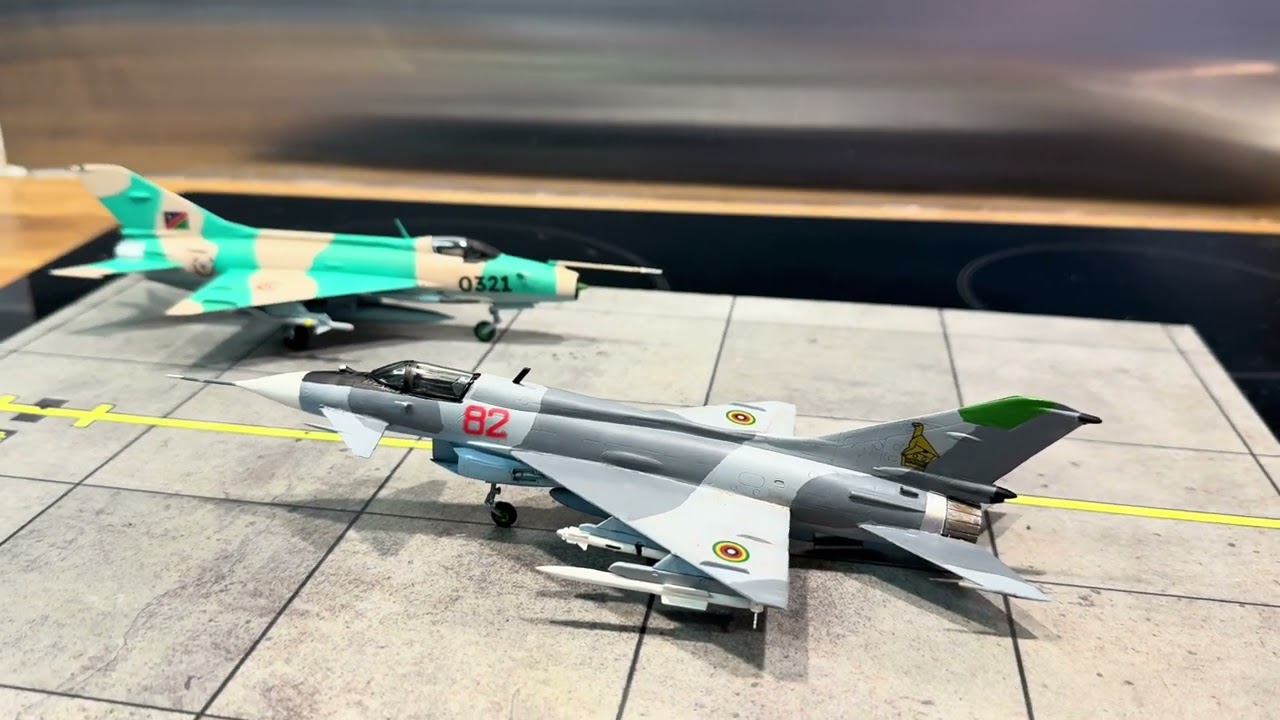 1/72 Art Model YE-8 becomes the Zimbabwe 🇿🇼 BVR MIG-22 ‘Fishfoot’.  Mig and HESA export fighter 