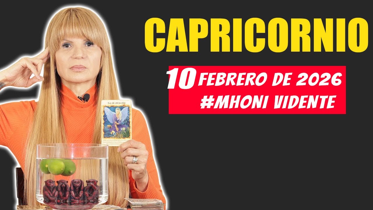 Horóscopo Capricornio 10 de Febrero. DIOS TE VA A LLEVAR LEJOS! SALTO FINANCIERO LO HACE POSIBLE!