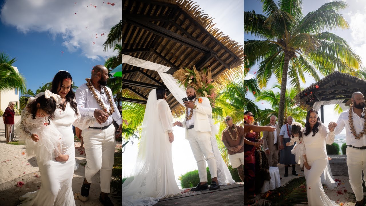 Rarotonga Wedding Film | Phil & Des | Samoan + Maori