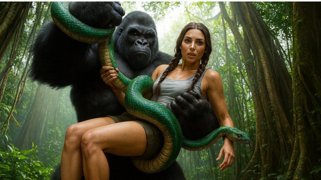 Life 3.7 Million Years Ago: King Kong and the Beauty vs. the Giant Snake Revealed
