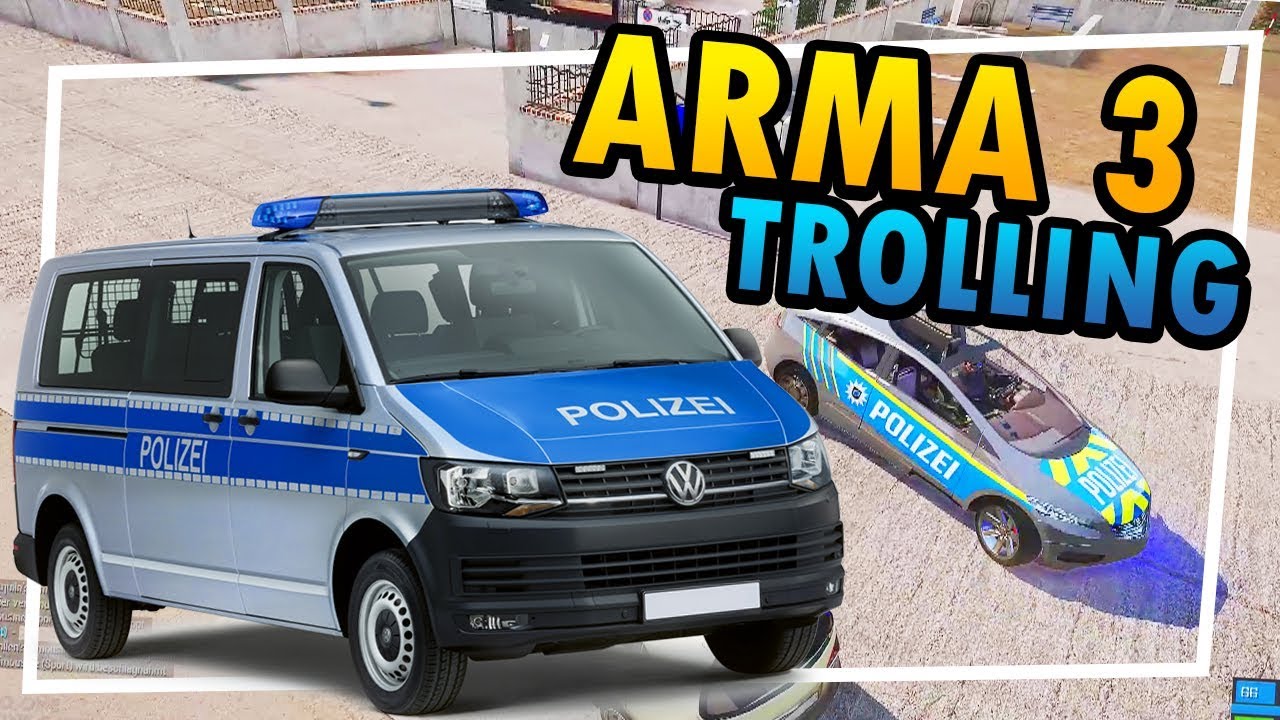 Arma 3 Altis Life - POLIZEI TROLLING! - Deutsch