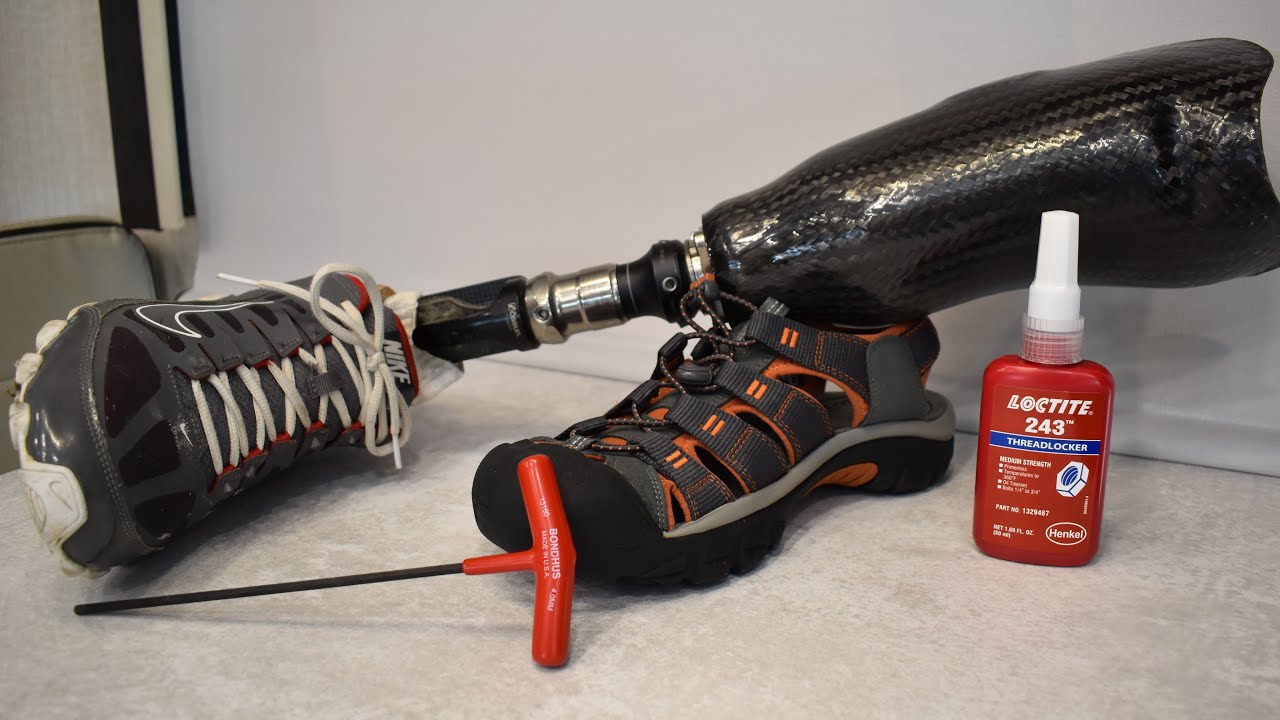 How to adjust a prosthetic foot. Time for some NEW shoes!!
