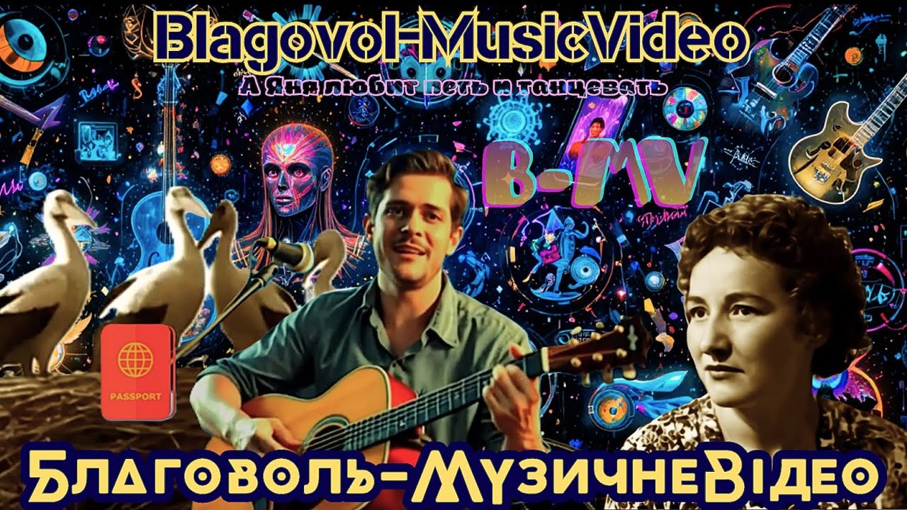 А Яня любит петь и танцевать | Едгар Бард | Blagovol-MusicVideo