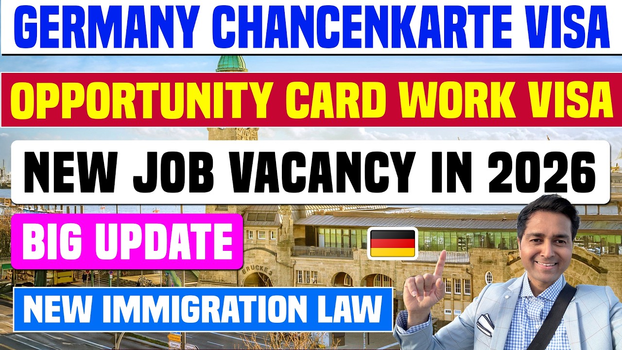 Бесплатные вакансии в Германии | Карта возможностей (Opportunity Card) - бесплатное разрешение на...