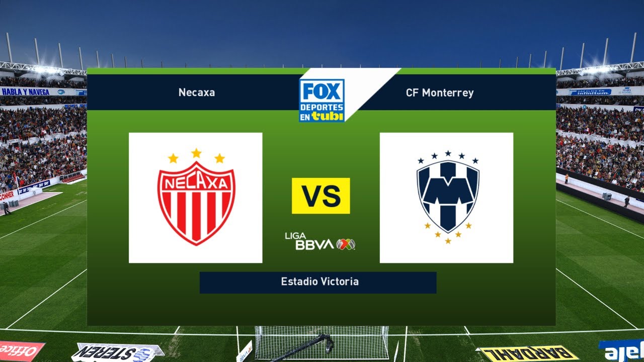 Necaxa vs Monterrey - Liga MX Clausura 2026 Jornada 2 - PES 2026 Dream Patch - Simulación