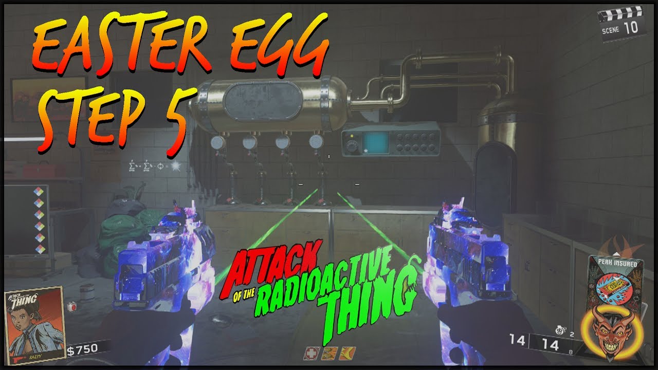 Attack Of The Radioactive Thing Easter Egg Guide! Step 5: Building The Lab