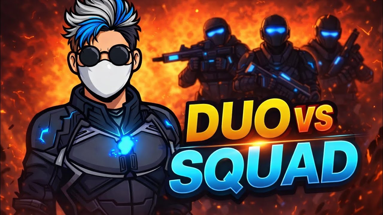 DUO VS SQUAD! VIREI O REI DA PECK NO FREE FIRE!!