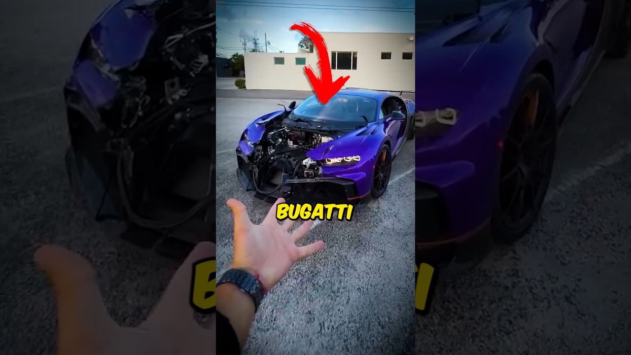 Разбил РЕДКИЙ Bugatti ради ХАЙПА!😢