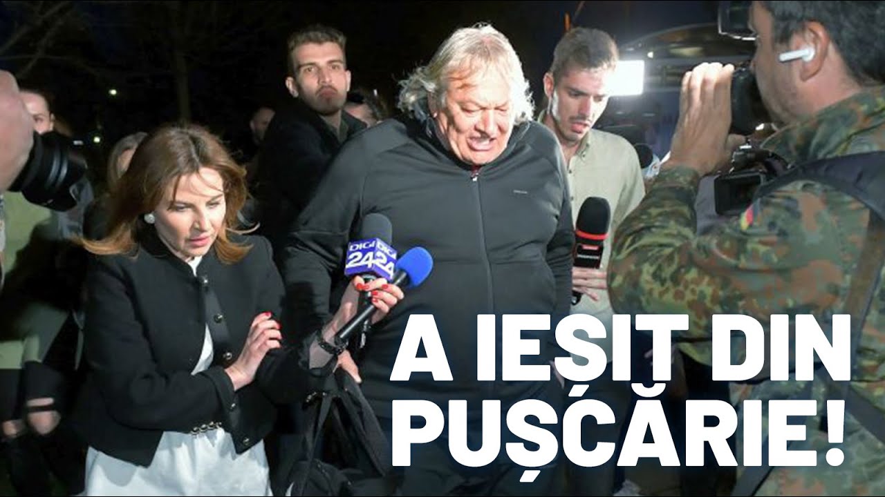 Dănuț Lupu a fost eliberat din închisoare și a luat-o la fugă, pentru a scăpa de reporteri!