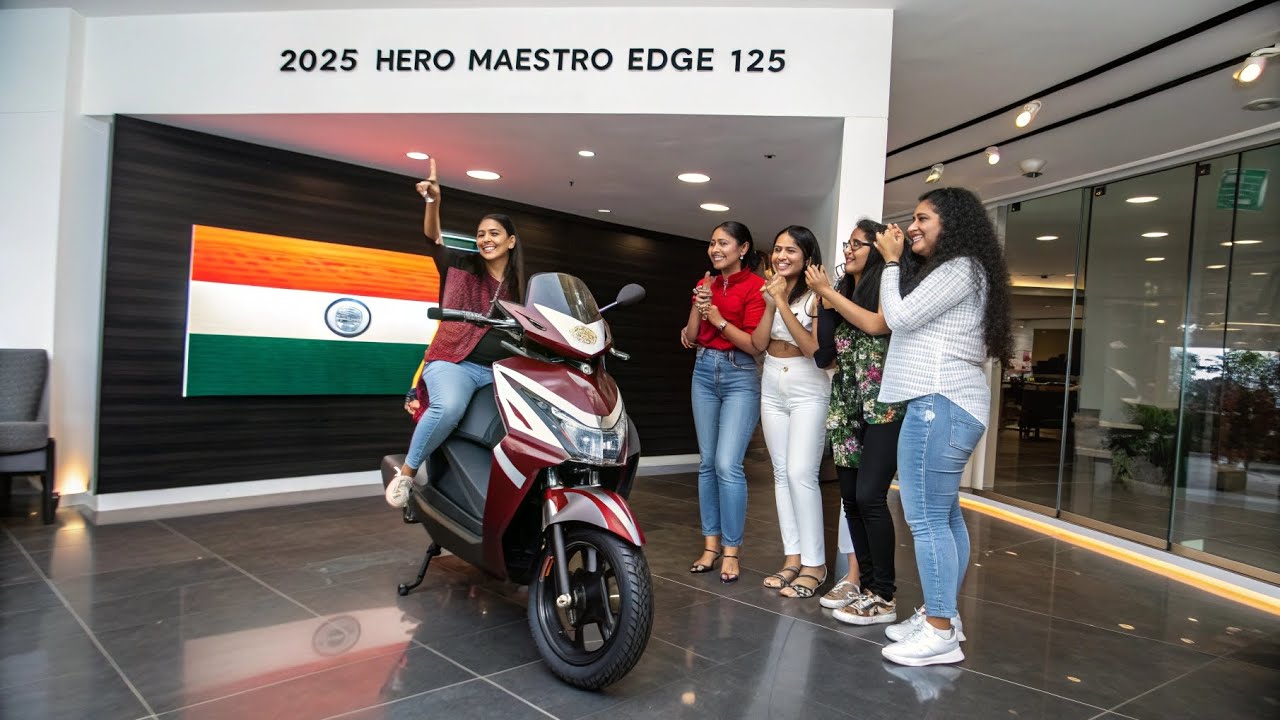 Новый Hero Maestro Edge 125 (2025) наконец-то вышел!!!