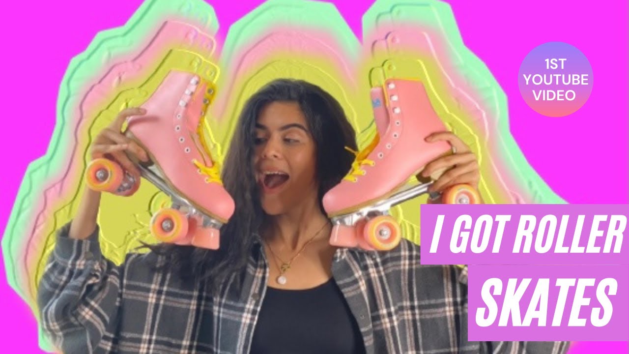 LEARNING HOW TO ROLLER SKATE FOR THE FIRST TIME!