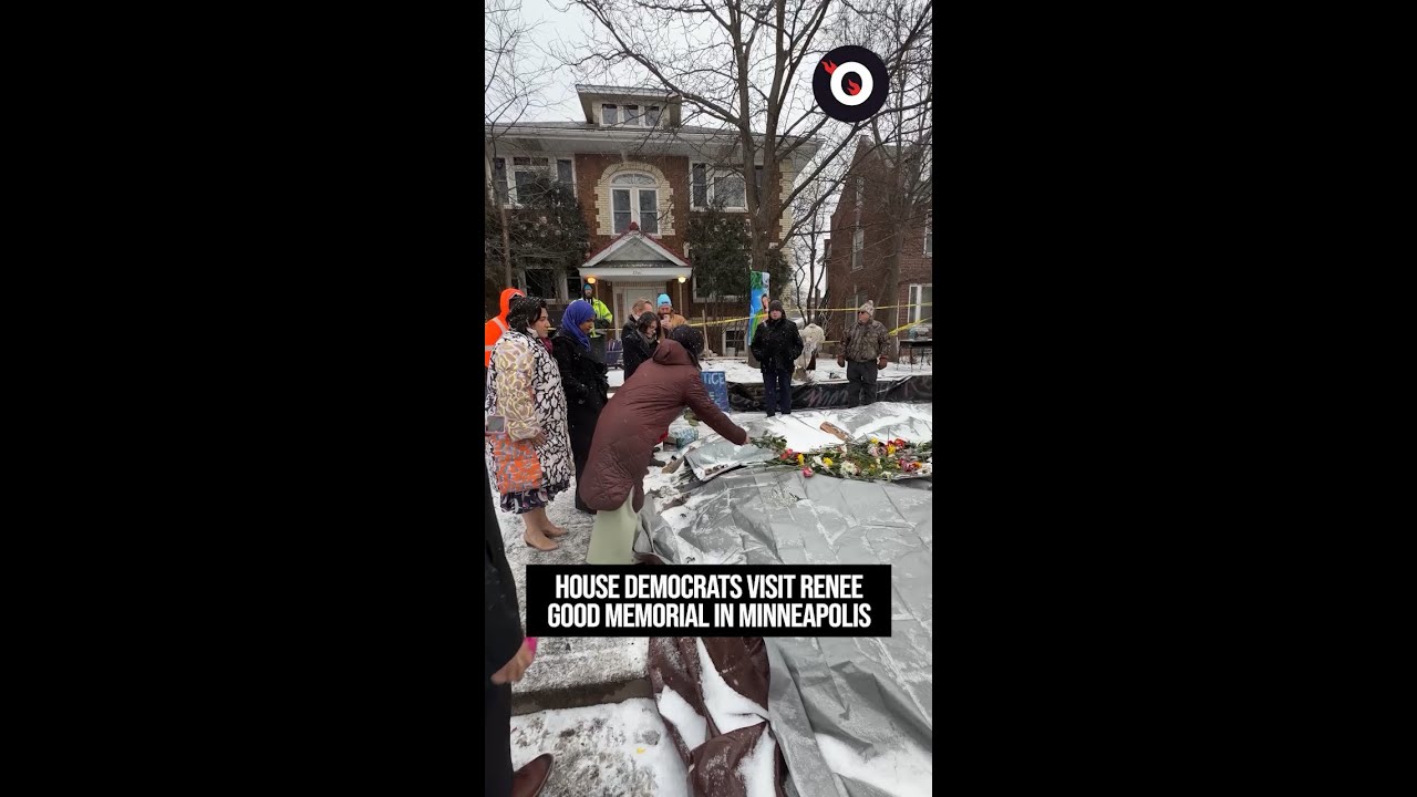 House Democrats visit memorial for Renee Good in Minneapolis