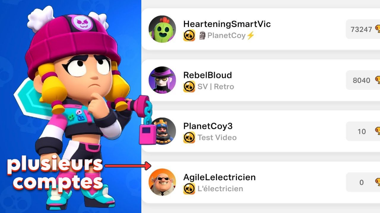 Comment créer PLUSIEURS comptes sur BRAWL STARS ?