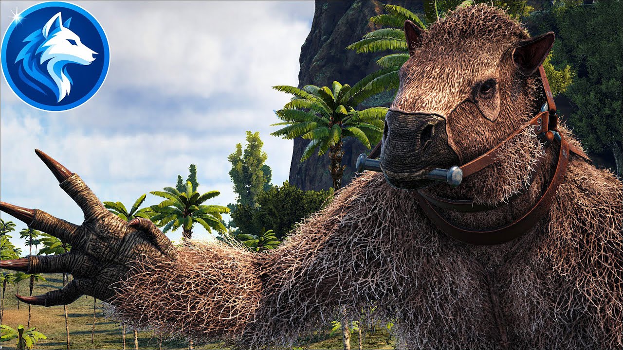Megatherium Evcilleştirme!!!! #26 Ark The Center Türkçe