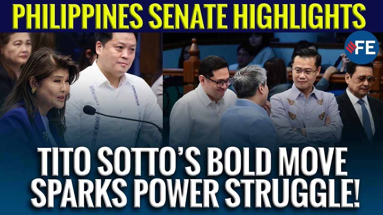 Ph Senate SHOWDOWN! Tito Sotto&rsquo;s Big Move & Senate Power Play | Political Showdown