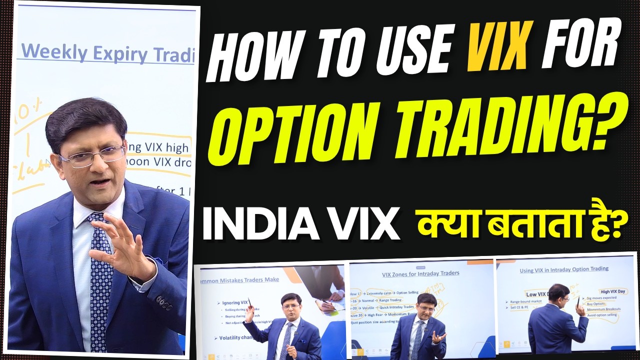 How to Use VIX for Option Trading? India VIX क्या बताता है? | Nitin Murarka Nifty ke Nishanebaaz