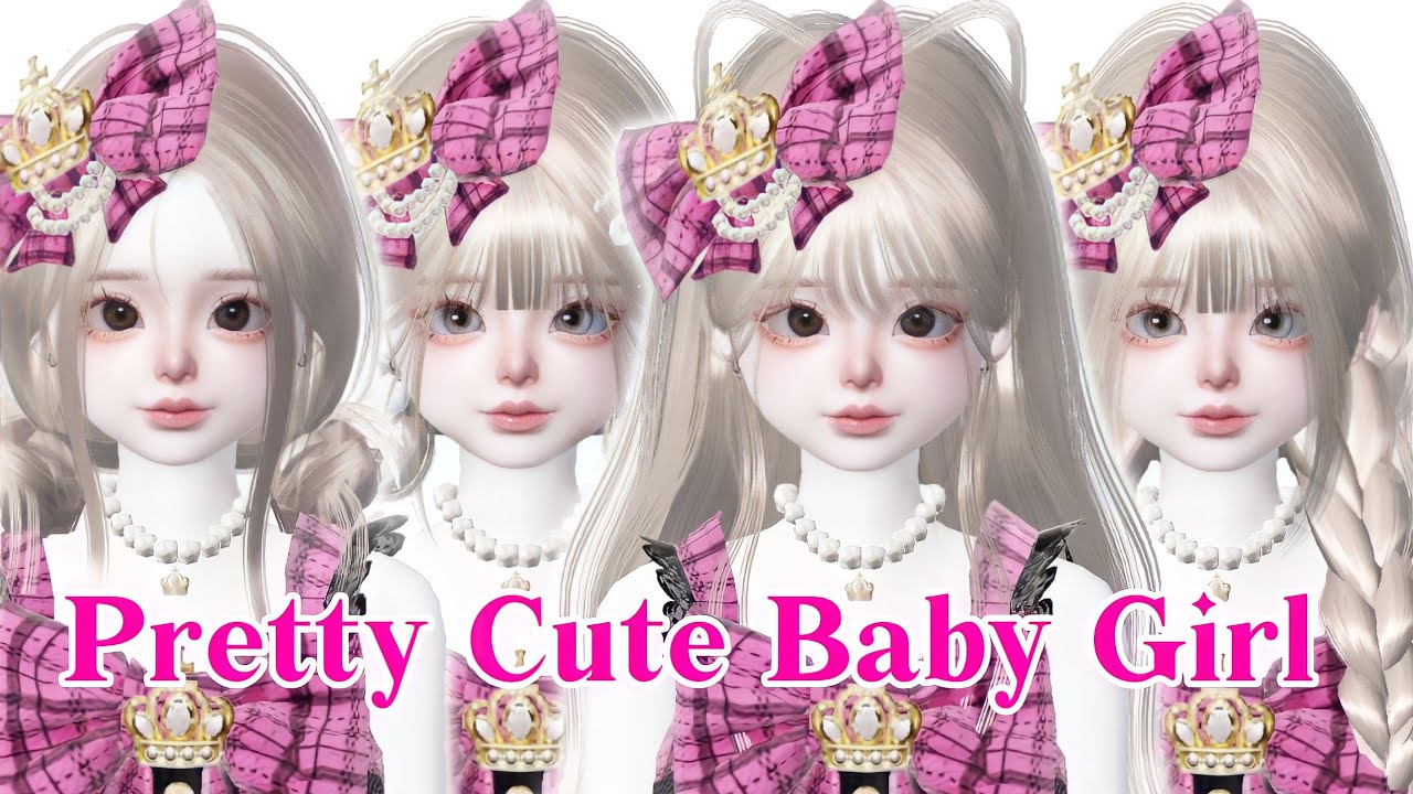 Zepeto Face Tutorial Pretty Cute Baby Girl | Oplas Zepeto Baby Girl Zepeto Baby Girl Face Tutorial