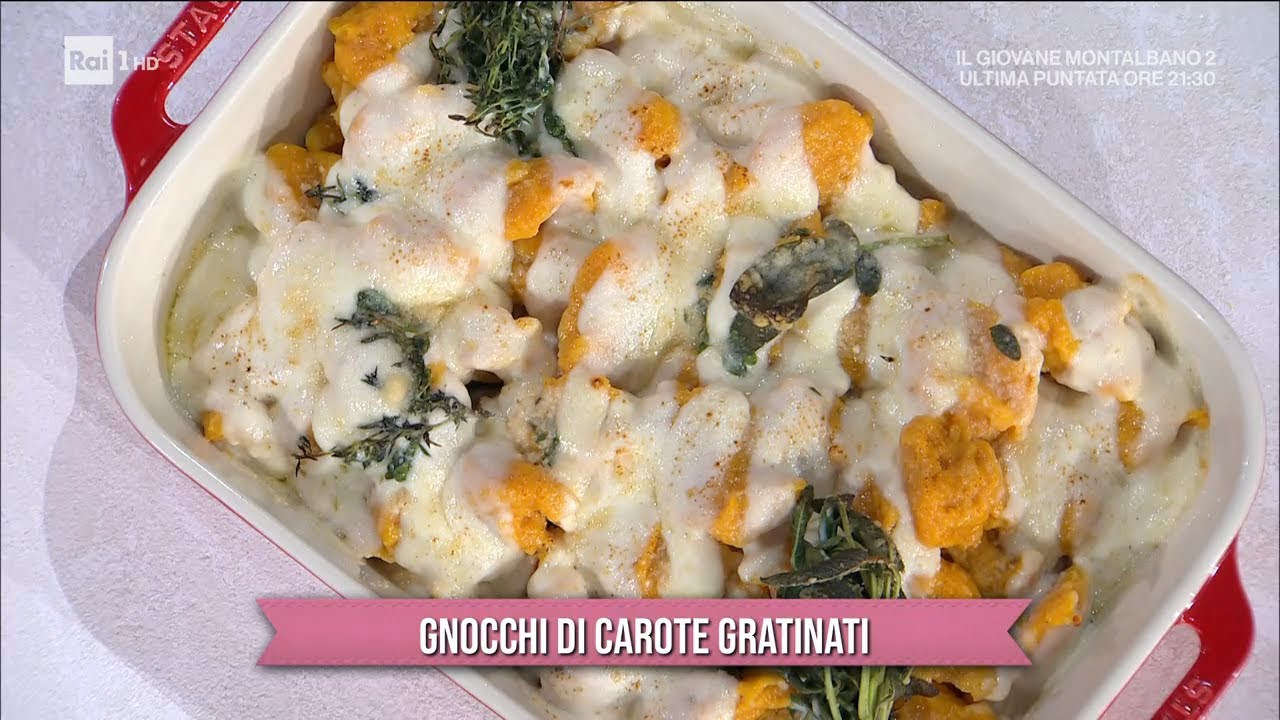 Gnocchi di carote gratinati - È sempre mezzogiorno -  11/09/2023