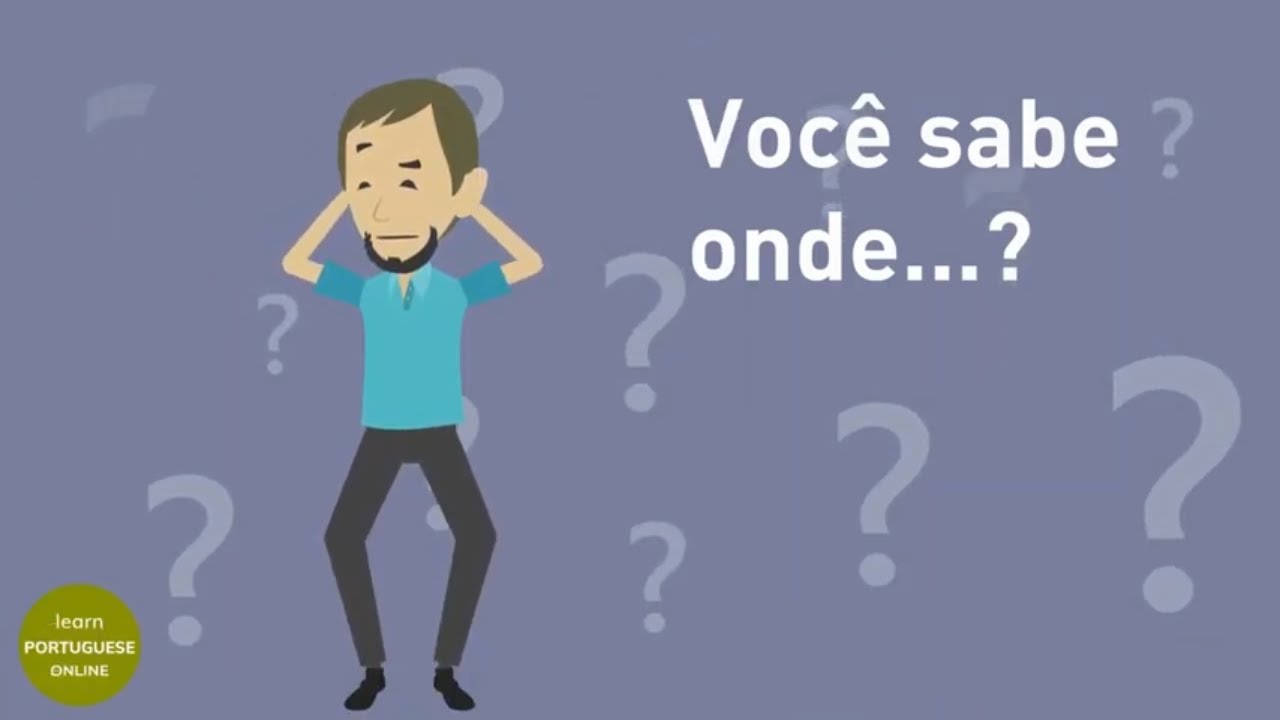 Lesson 35 / daily routine phrases and place prepositions in portuguese / Learn brazilian portuguese
