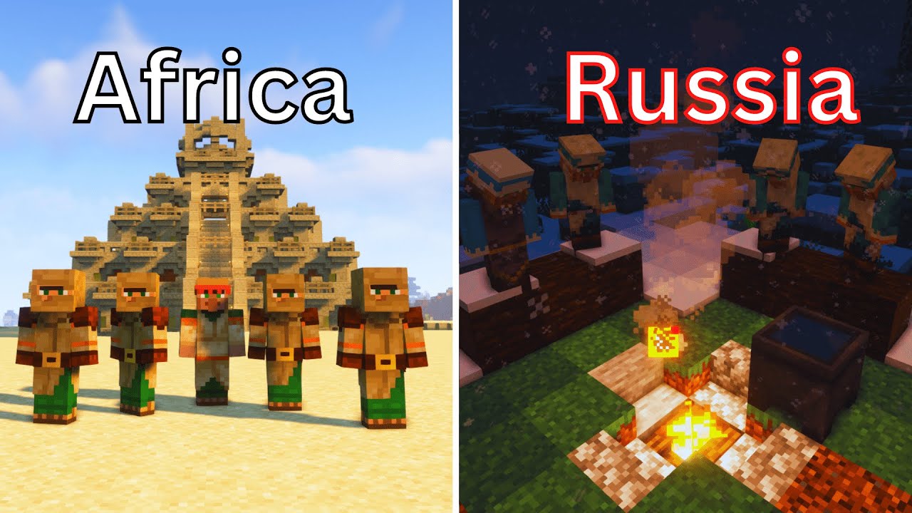 I forced 100 Players to Simulate Earth Civilization In Minecraft