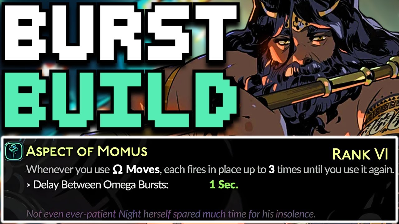 This Legendary Makes Any Momus Build MAGNIFICENT | Hades 2