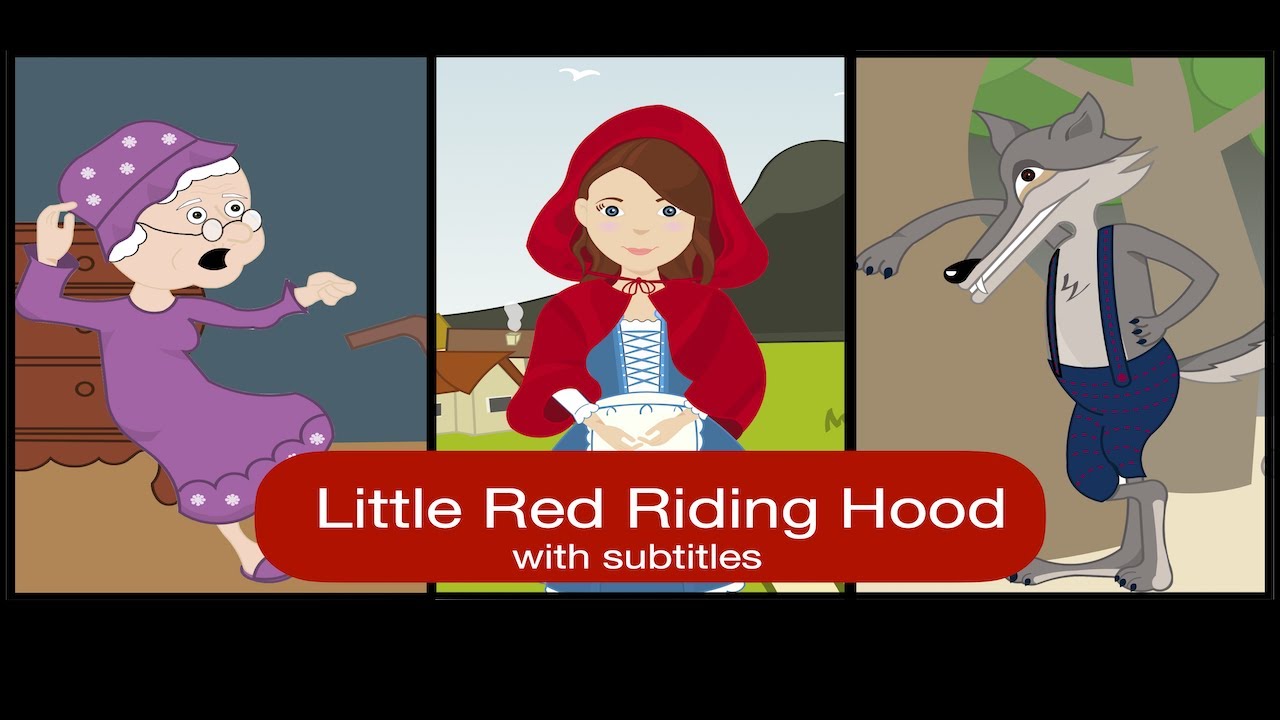 Little Red Riding Hood | English Subtitles | Kırmızı Başlıklı Kız İngilizce alt yazılı