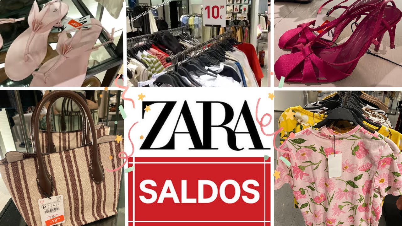🌞 Saldos de Verão na Zara 👗💥 Portugal 2025