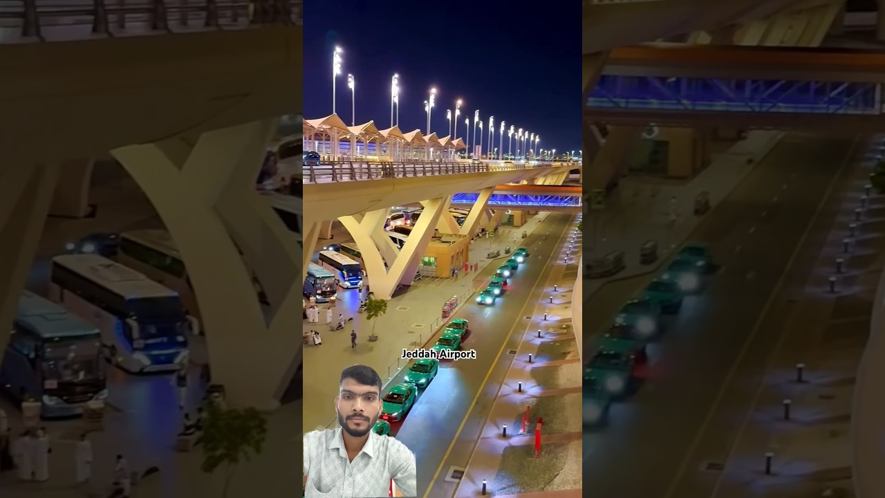 Jeddah airport night view | Jeddah Airport |