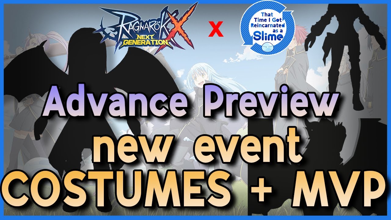 Ragnarok X / Tensura Collaboration Event Preview