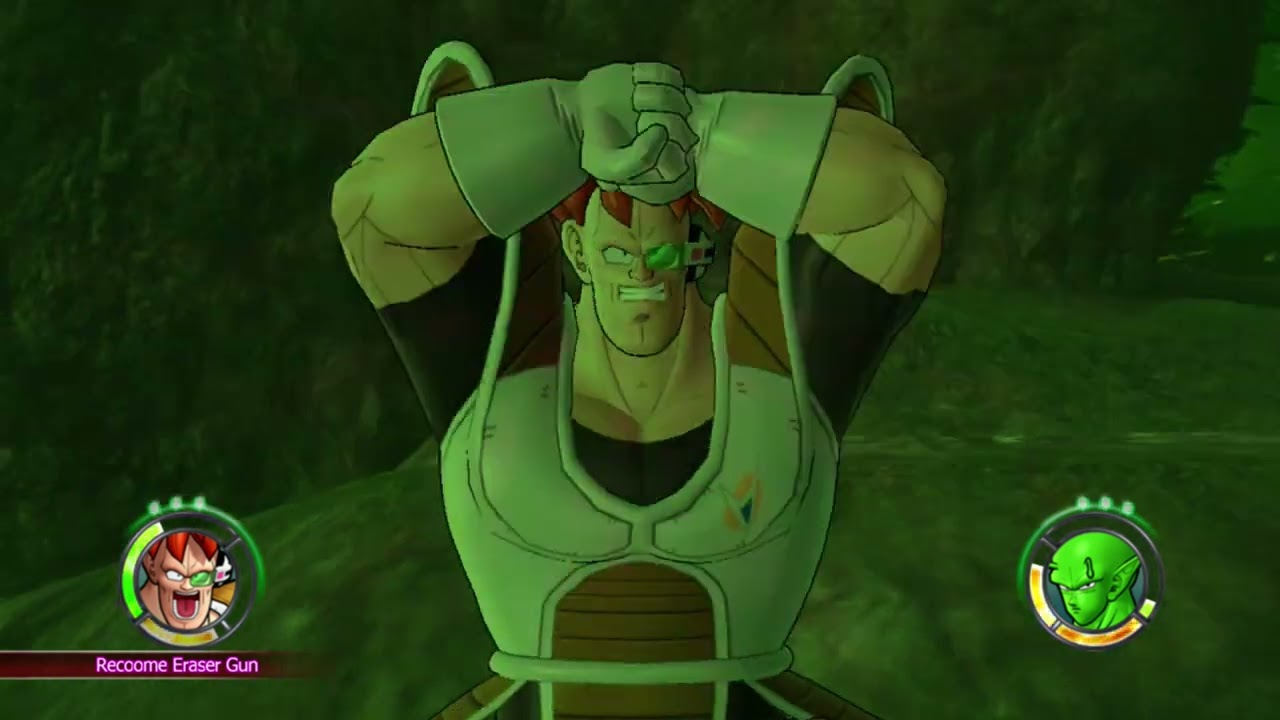 Dragon Ball Raging Blast 2-Recoome vs piccolo
