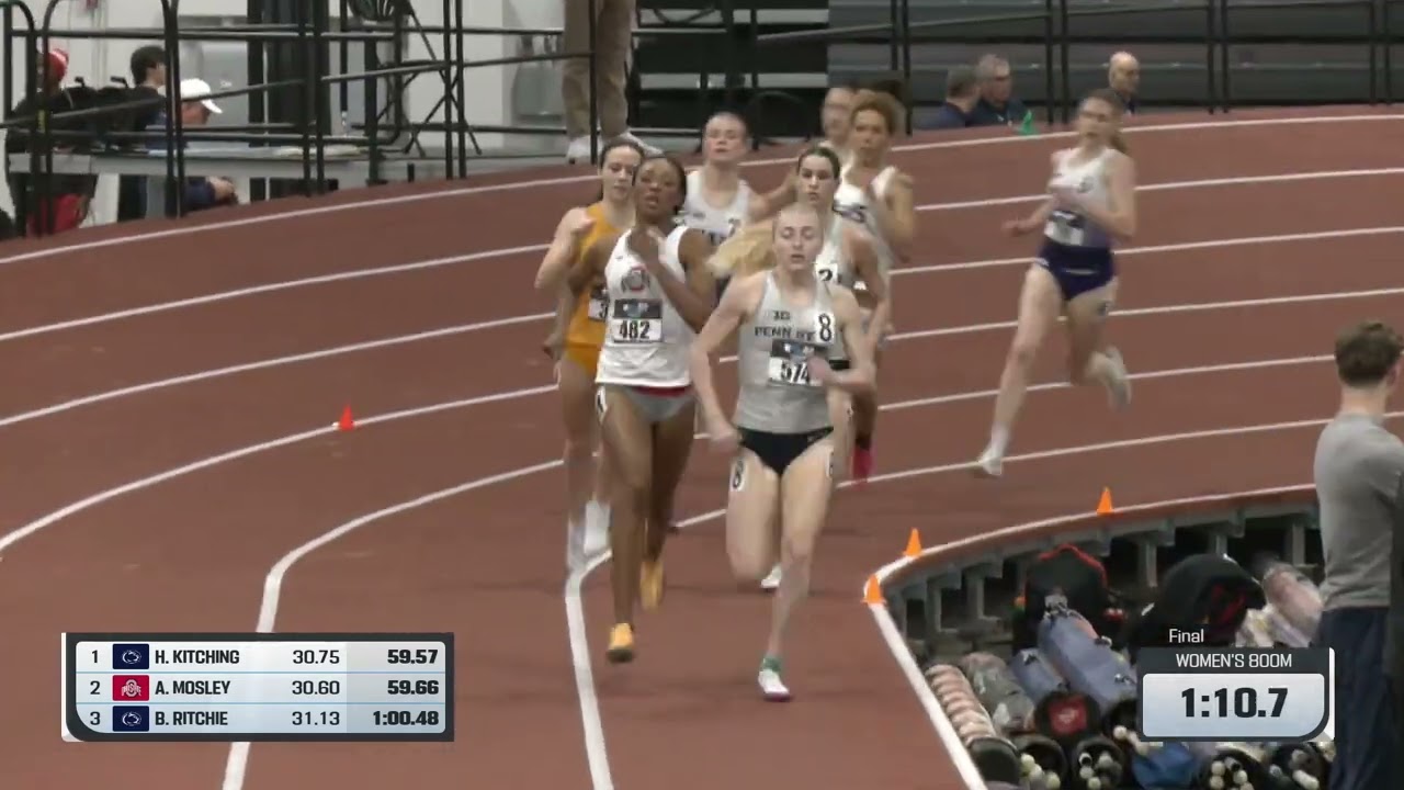 Women's 800m - Big Ten Indoor Championships 2026 [Full Race Replay]