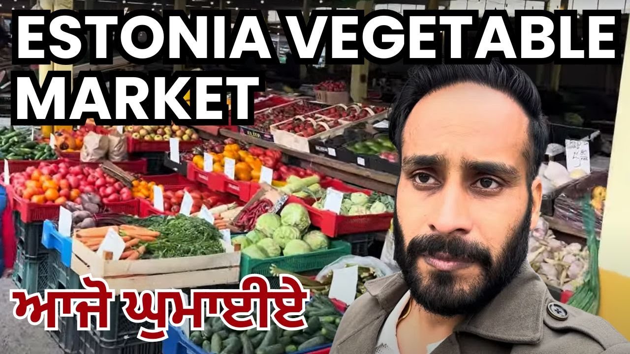 Market in Tallinn, How expensive is Estonia
