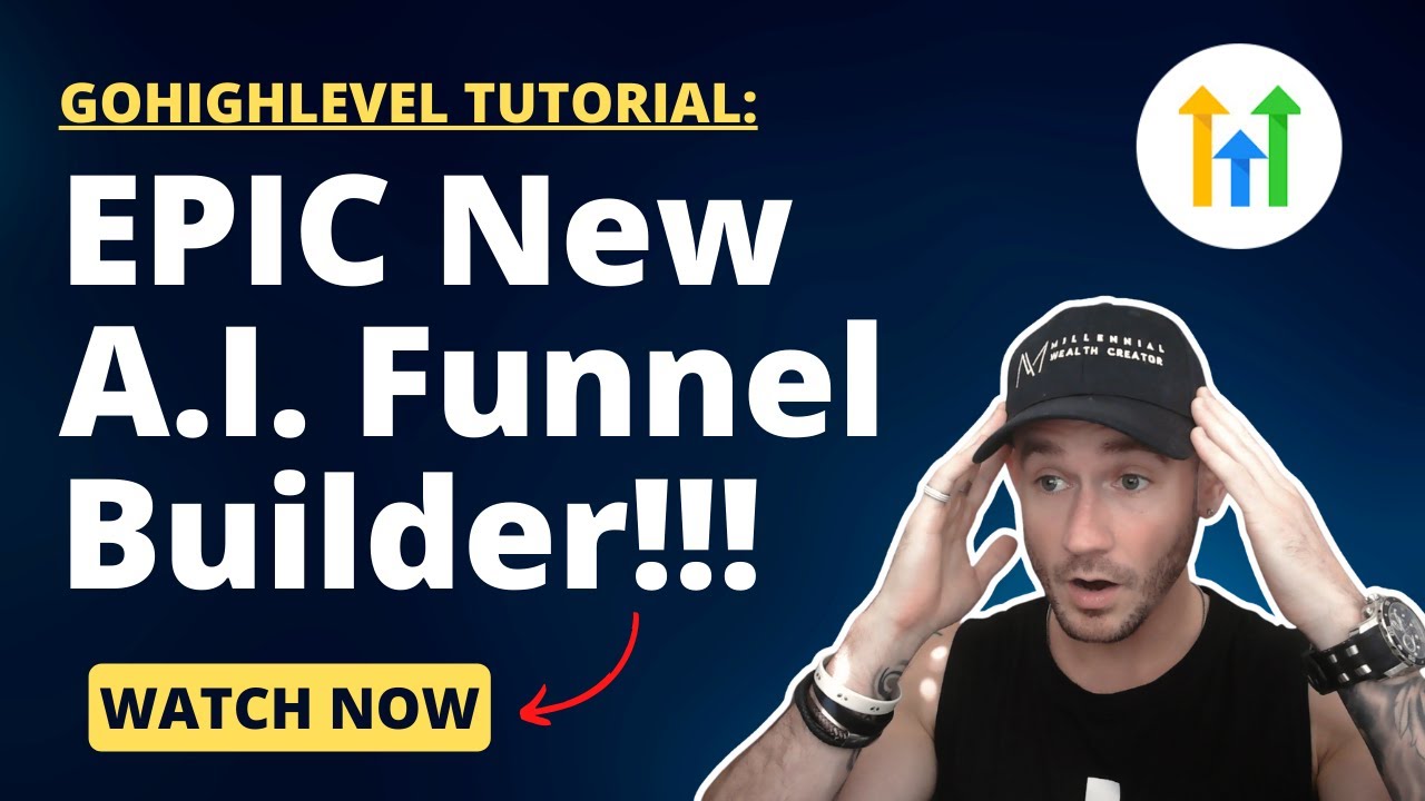 Учебное пособие GoHighLevel ✅ Как создавать воронки продаж с помощью ИИ ✅ Новый конструктор ворон...